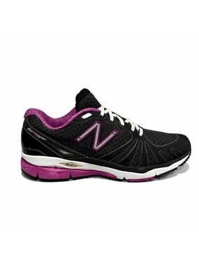 New Balance Barringer 890 Rev Lite Black and Purple Running Sneakers Size 8.5